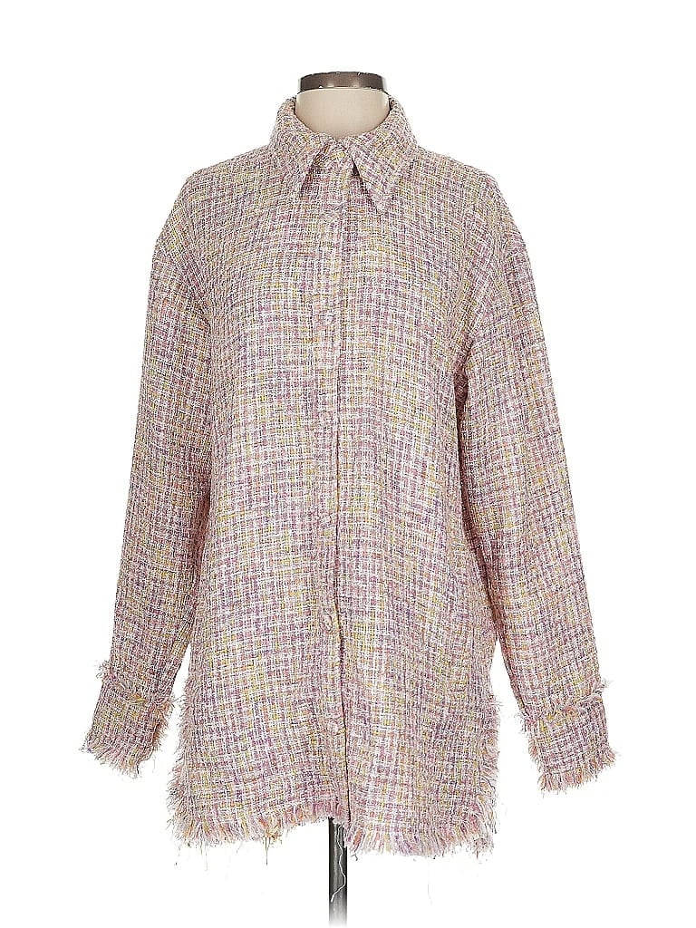 Pre-owned Apparis Coat In Purple