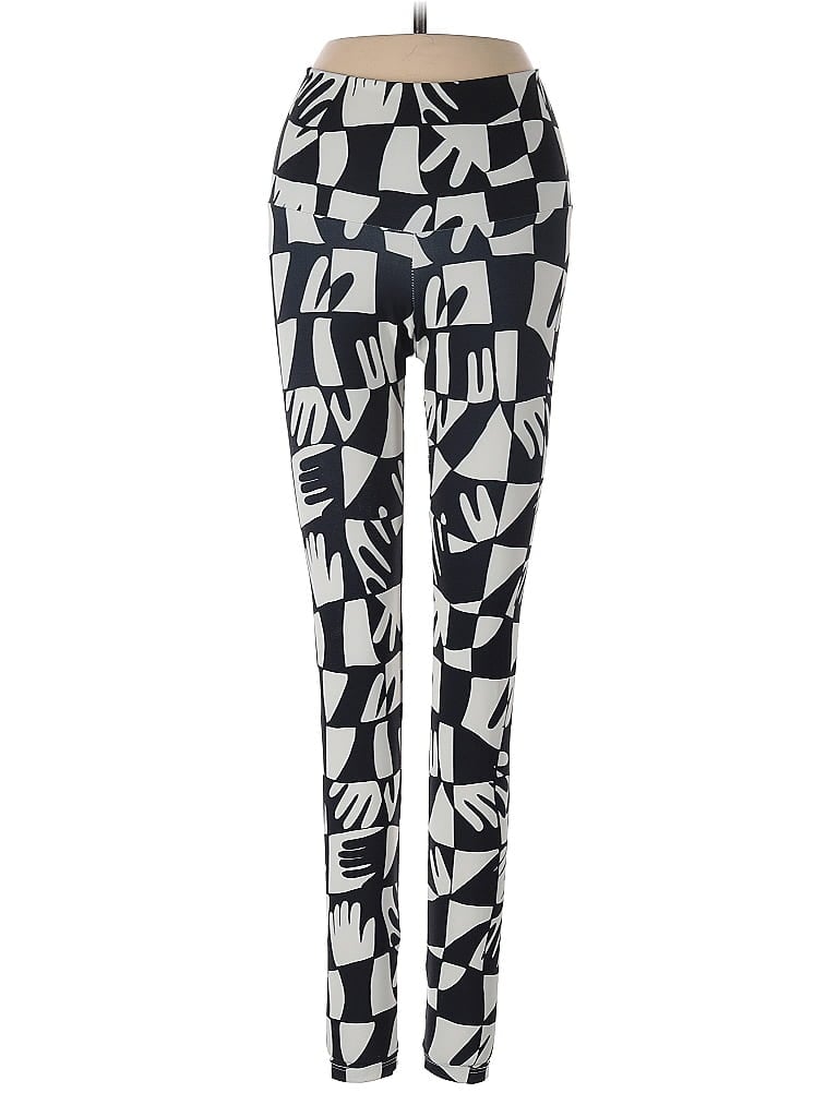 Pre-owned Dazey La Leggings In Black