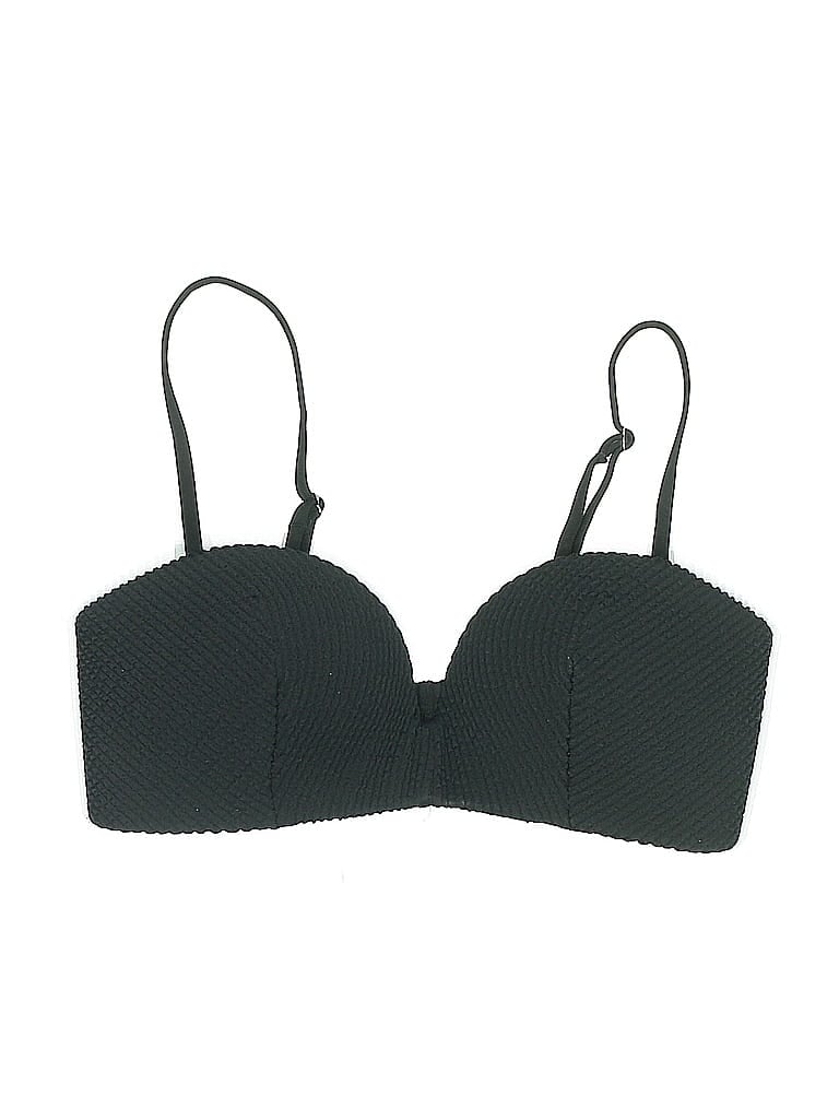 Pre-owned H&m Swimsuit Top Black Swimwear