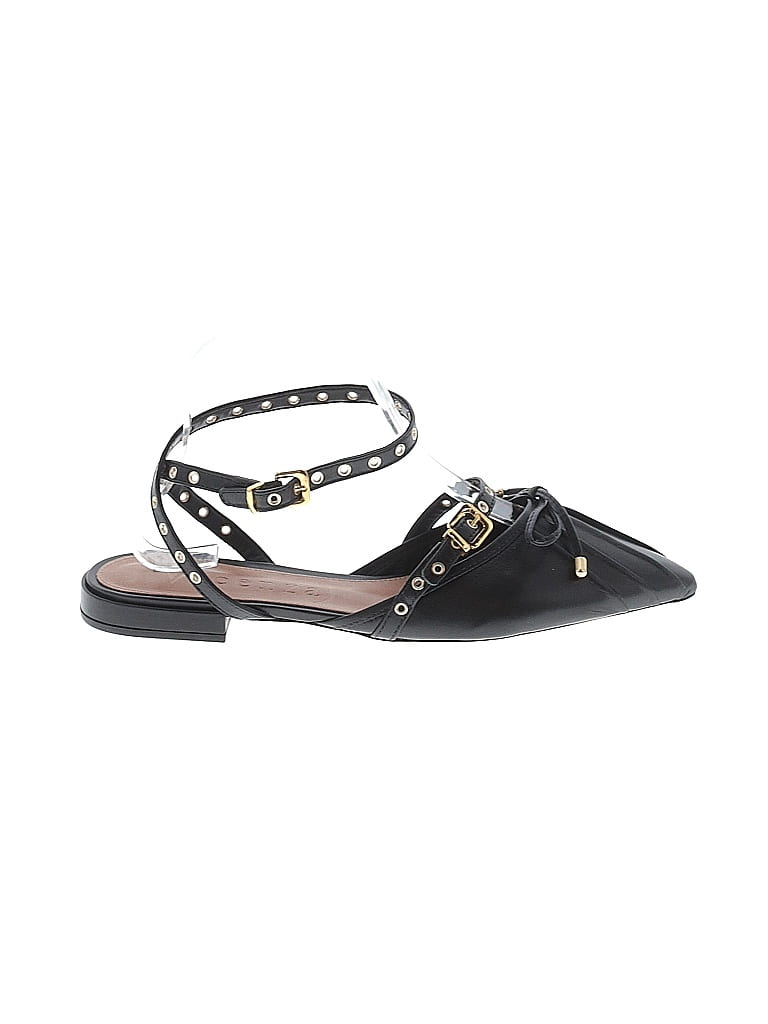 Ballerines Plates Vicenza Pour Femme Taille 9 US - Noir Et Blanc - Neuf Sans Boîte
