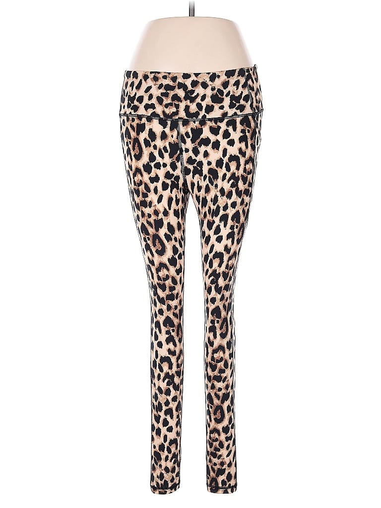 Pre-owned Victoria's Secret Leggings In Gold