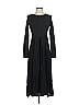 Witchery Solid Black Casual Dress Size S - photo 1