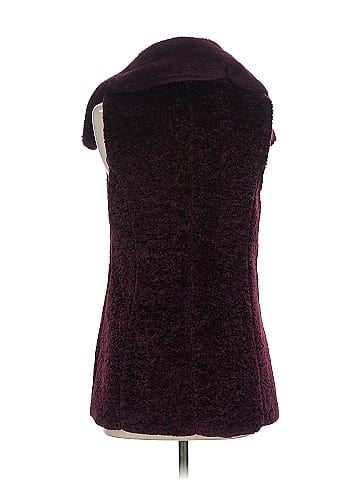 White House Black Market Faux Fur Vest (view 2)