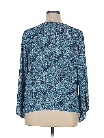 Counterparts 3/4 Sleeve Blouse (view 2)