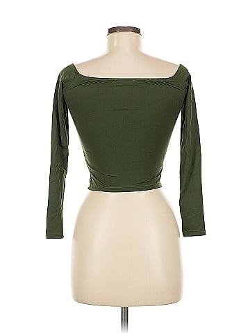 Bershka 3/4 Sleeve Top (view 2)