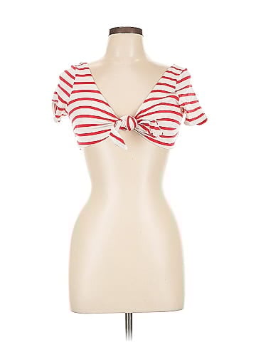 Solid & Striped Short Sleeve Top (view 1)