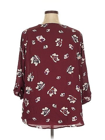 Mix by 41 Hawthorn 3/4 Sleeve Blouse (view 2)