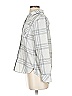 Vineyard Vines Silver Gray Long Sleeve Blouse Size 00 - photo 5