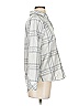 Vineyard Vines Silver Gray Long Sleeve Blouse Size 00 - photo 4