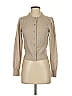 White + Warren 100% Cashmere Tan Cashmere Cardigan Size XS
