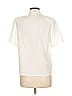 Christie & Jill 100% Polyester Ivory Short Sleeve Blouse Size 6 (petite) - photo 2