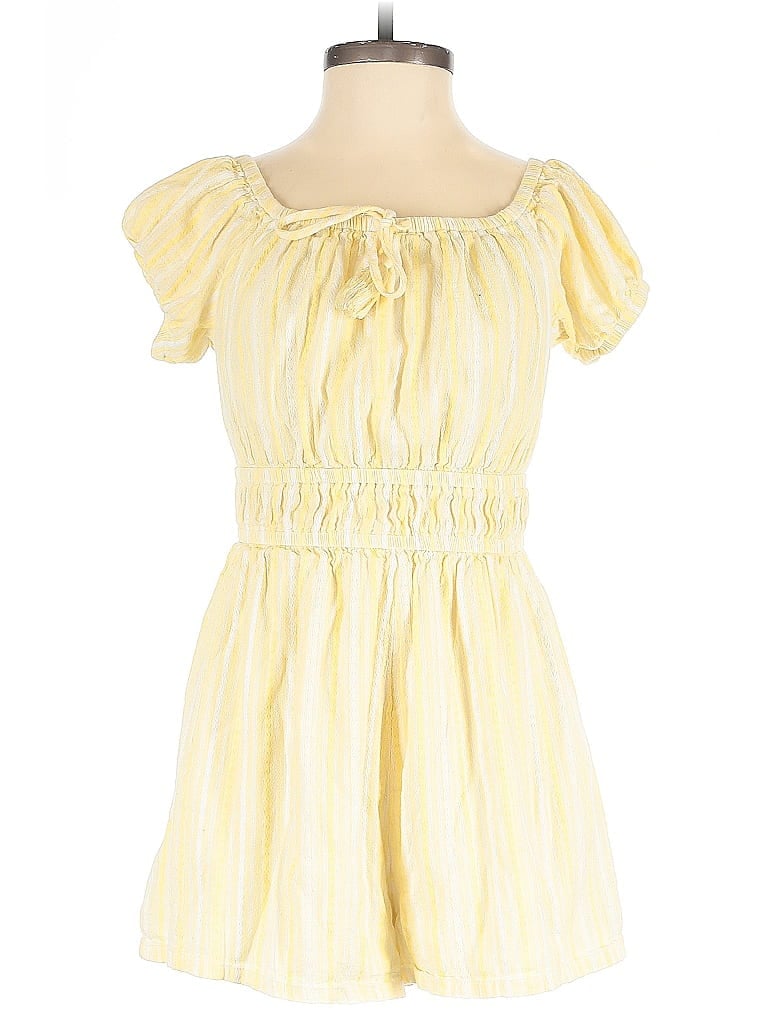 Pre-owned American Eagle Outfitters Romper In Yellow