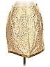 Holyday Metallic Gold Yellow Formal Skirt Size 0 - photo 1