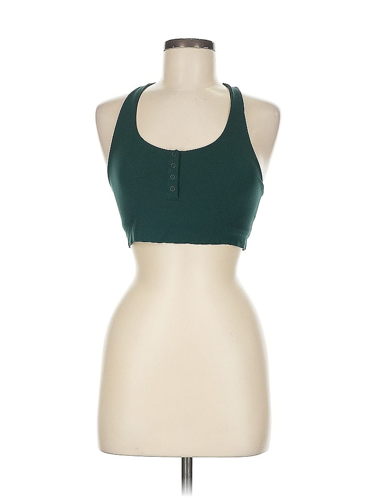 Pre-owned Offline By Aerie Tank Top Green Halter Neckline Tops