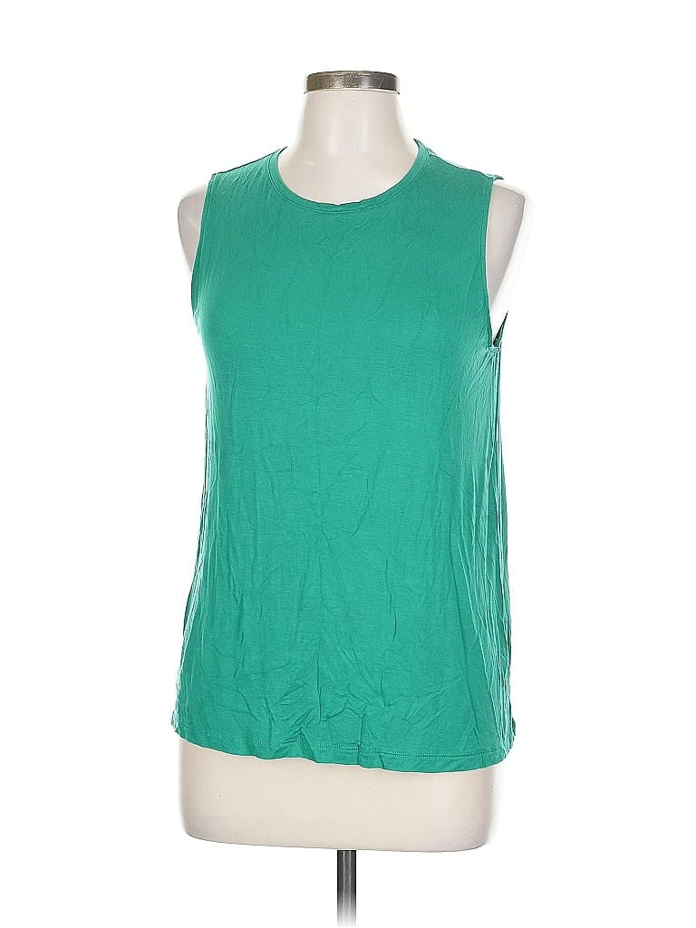Pre-owned Nine West Sleeveless T-shirt In Green