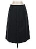 Carlisle 100% Wool Chevron-herringbone Black Wool Skirt Size 2 - photo 1