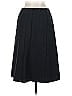 Carlisle 100% Wool Chevron-herringbone Black Wool Skirt Size 2 - photo 2