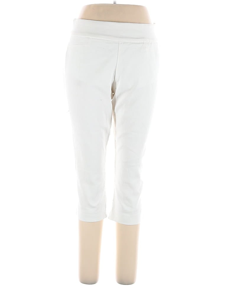 Pre-owned St. John's Bay Casual Pants In White