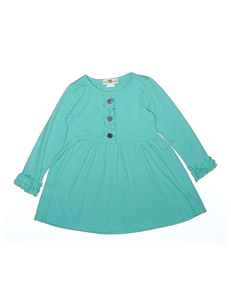 Pre-owned Adorable Sweetness Kids' 3/4 Sleeve T-shirt In Blue