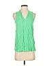 Splendid Green Sleeveless Blouse Size XS - photo 1