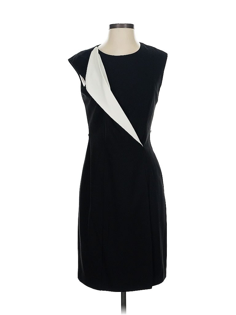 Pre-owned Calvin Klein Cocktail Dress In Black