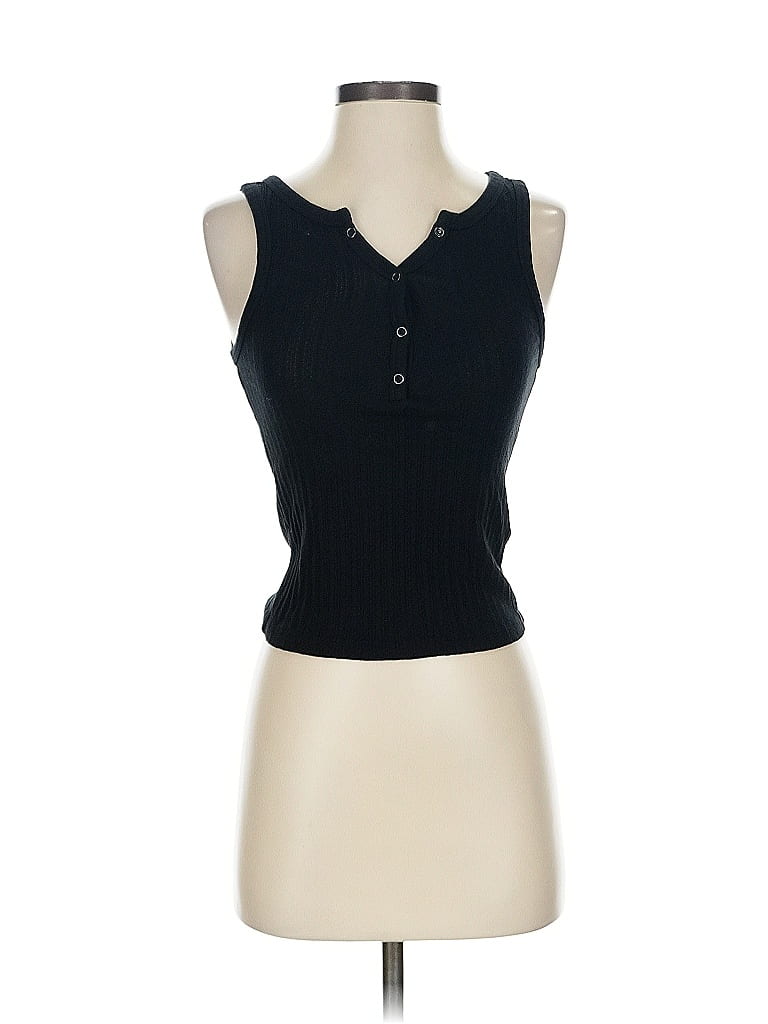 Click to view more detailed imagery on our partner's website Pre-owned Bp. Tank Top Black Strapless Neckline Tops