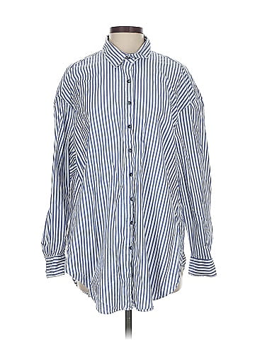 Mother Oxford Long Sleeve Button-Down Shirt (view 1)