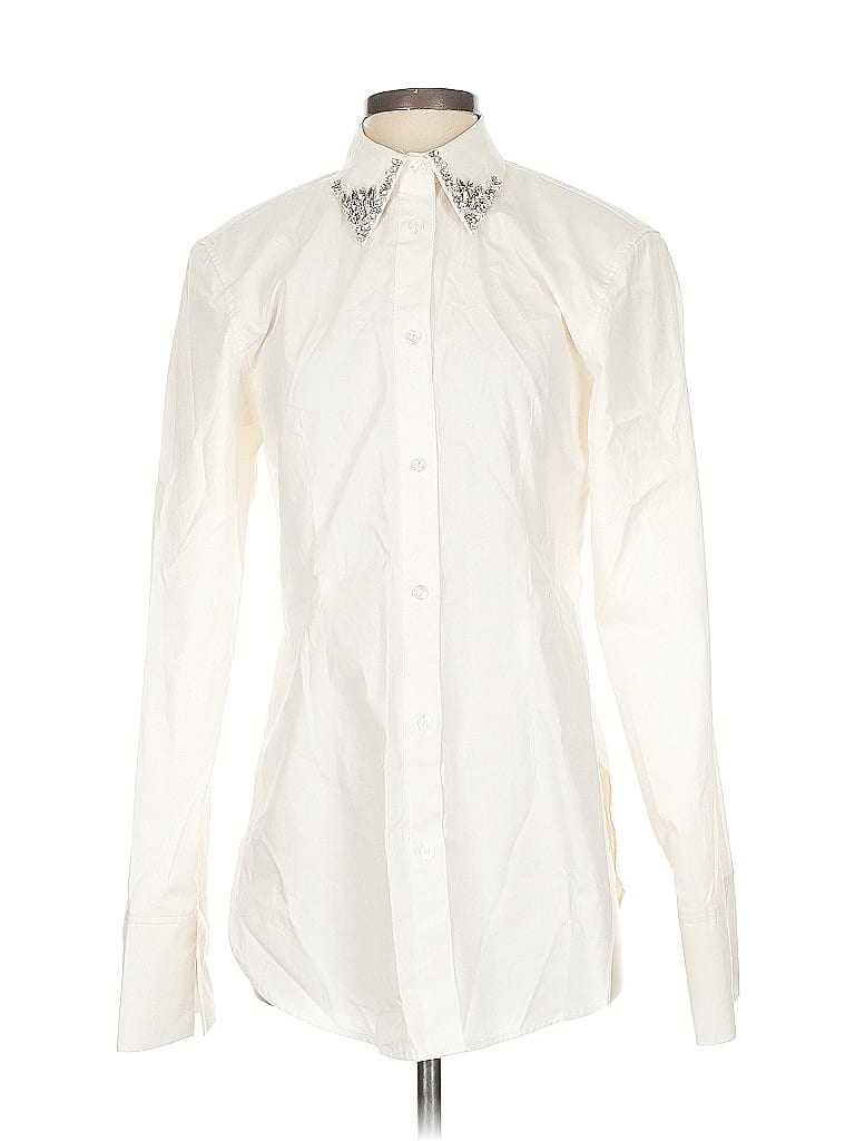 Pre-owned Divided By H&m Casual Dress In White