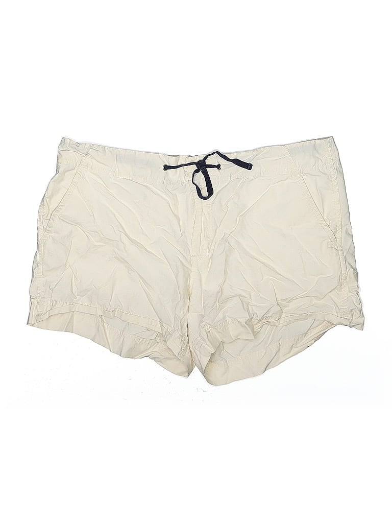 Pre-owned Gap Factory Store Khaki Shorts In White