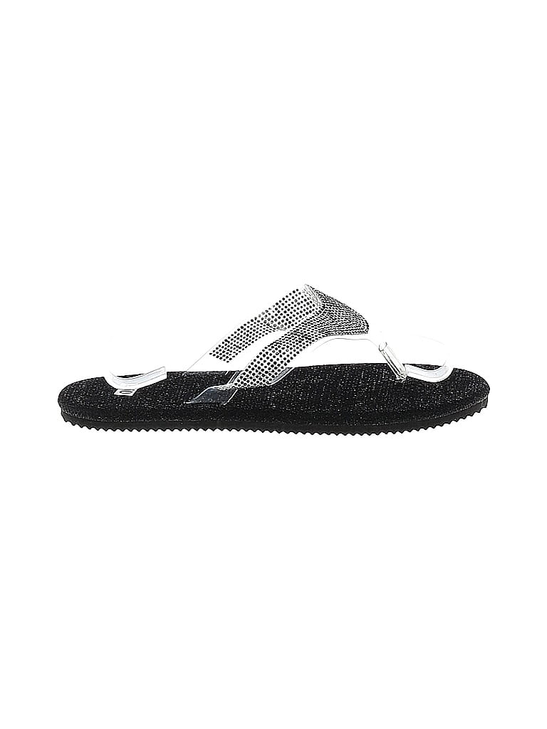 Pre-owned Unbranded Flip Flops In Black