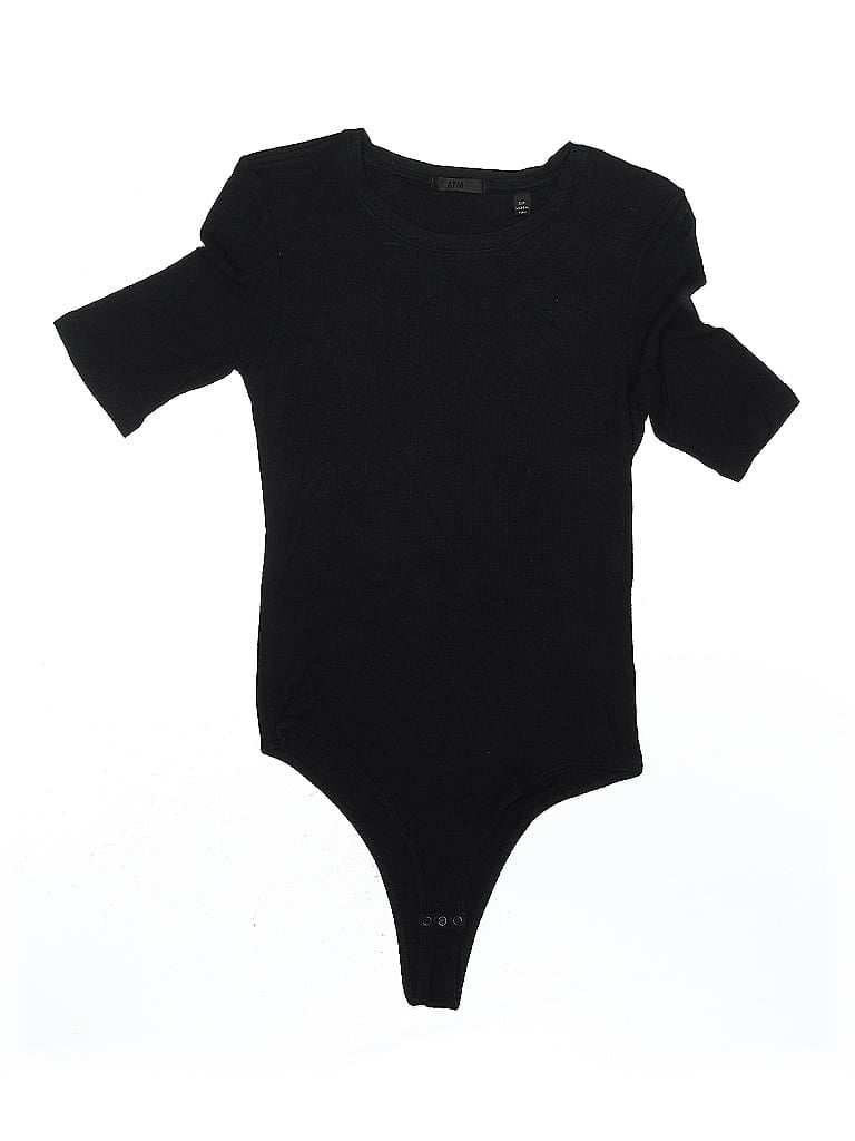 Pre-owned Atm Anthony Thomas Melillo Bodysuit In Black