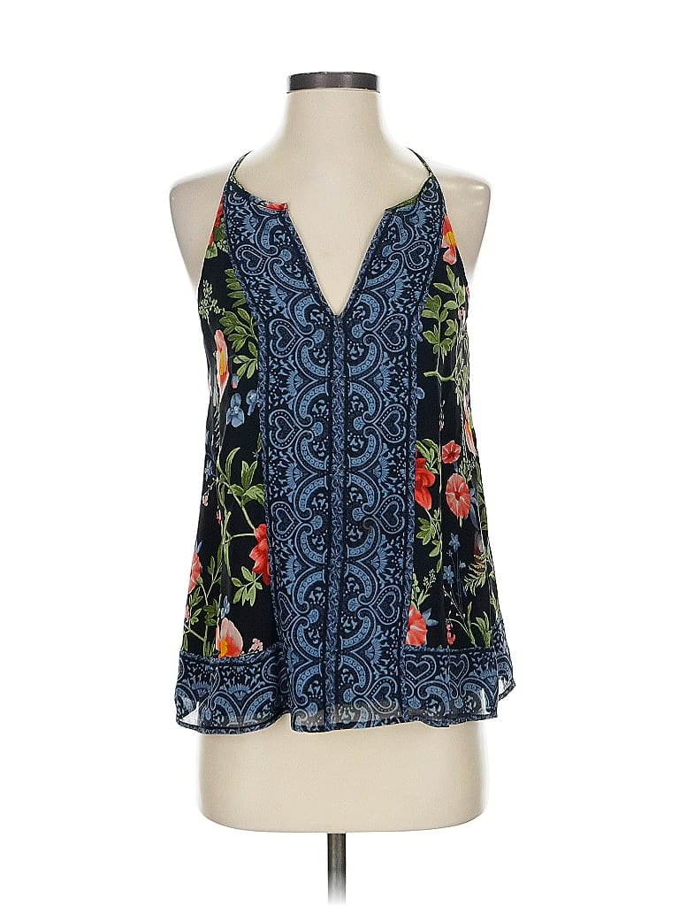 Click to view more detailed imagery on our partner's website Pre-owned Joie Sleeveless Blouse In Blue