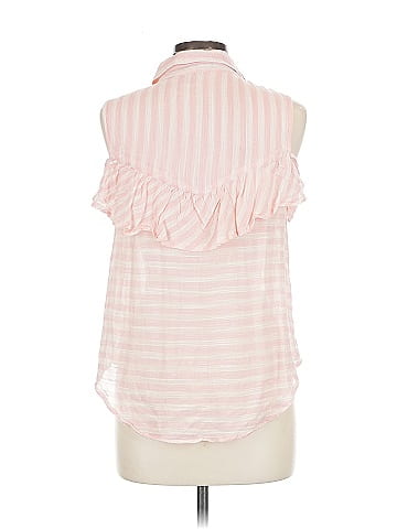 Piper Sleeveless Button-Down Shirt (view 2)
