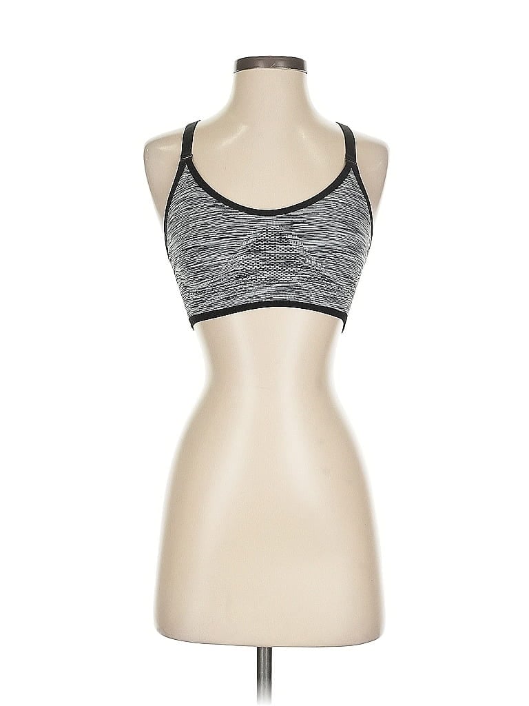 Pre-owned Assorted Brands Sports Bra In Gray