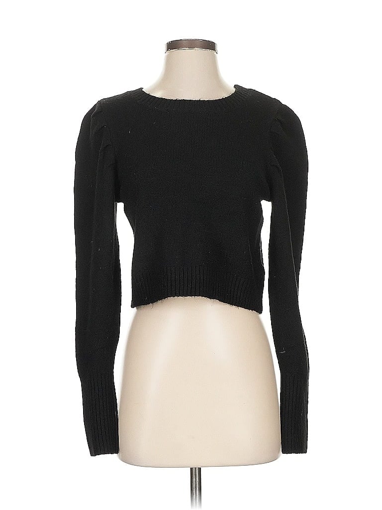 Pre-owned Wild Fable Pullover Sweater In Black