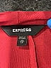 Express 100% Rayon Red 3/4 Sleeve Blouse Size XS - photo 7