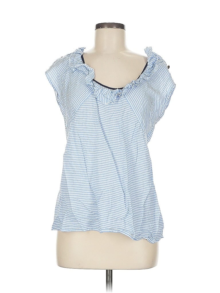 Pre-owned Unbranded Sleeveless T-shirt In Blue
