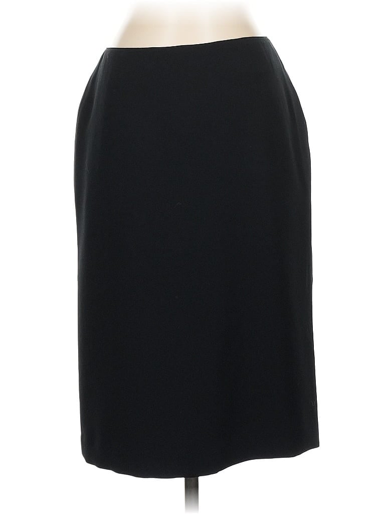 Pre-owned Anne Klein Formal Skirt In Black
