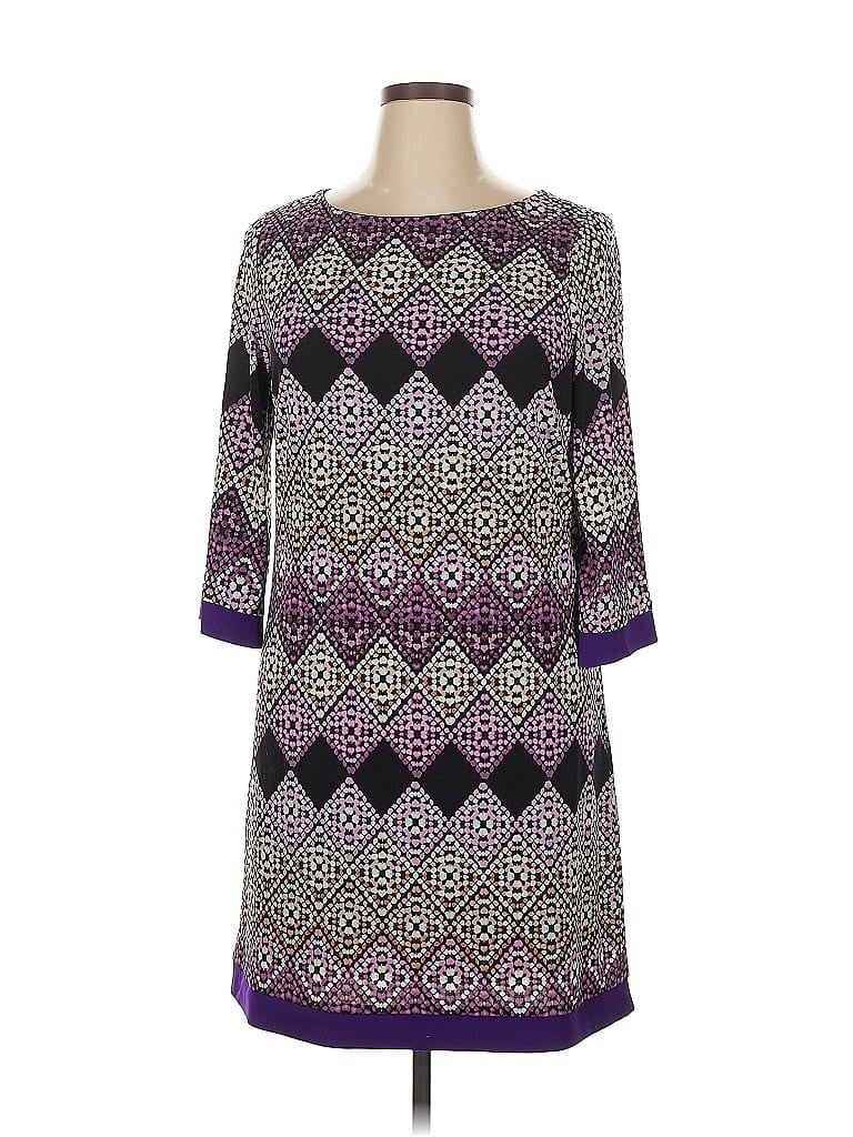 Pre-owned Jessica H Casual Dress In Purple