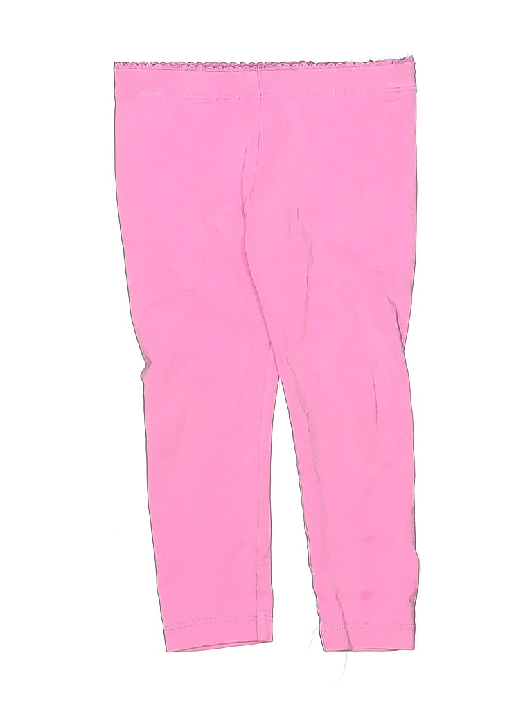 Pre-owned Tea Kids' Casual Pants In Pink