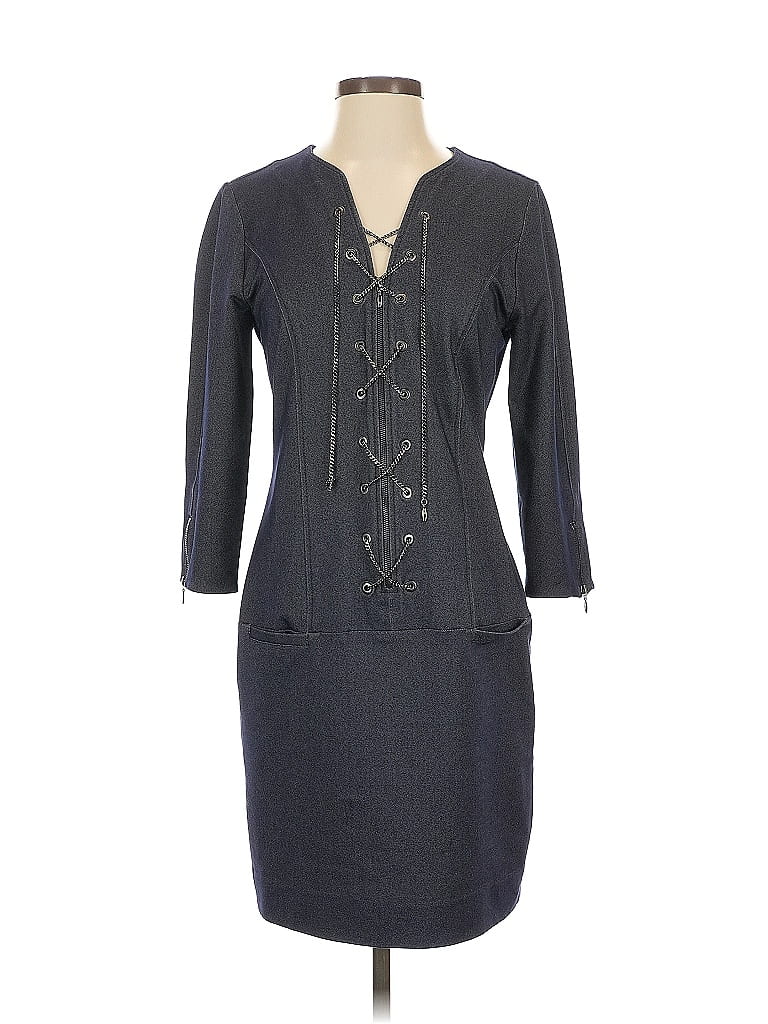 Pre-owned Etcetera Casual Dress In Gray