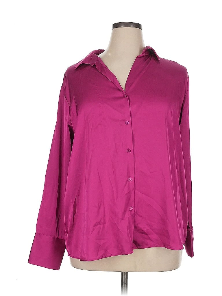 Pre-owned Cupcakes And Cashmere 3/4 Sleeve Blouse In Pink