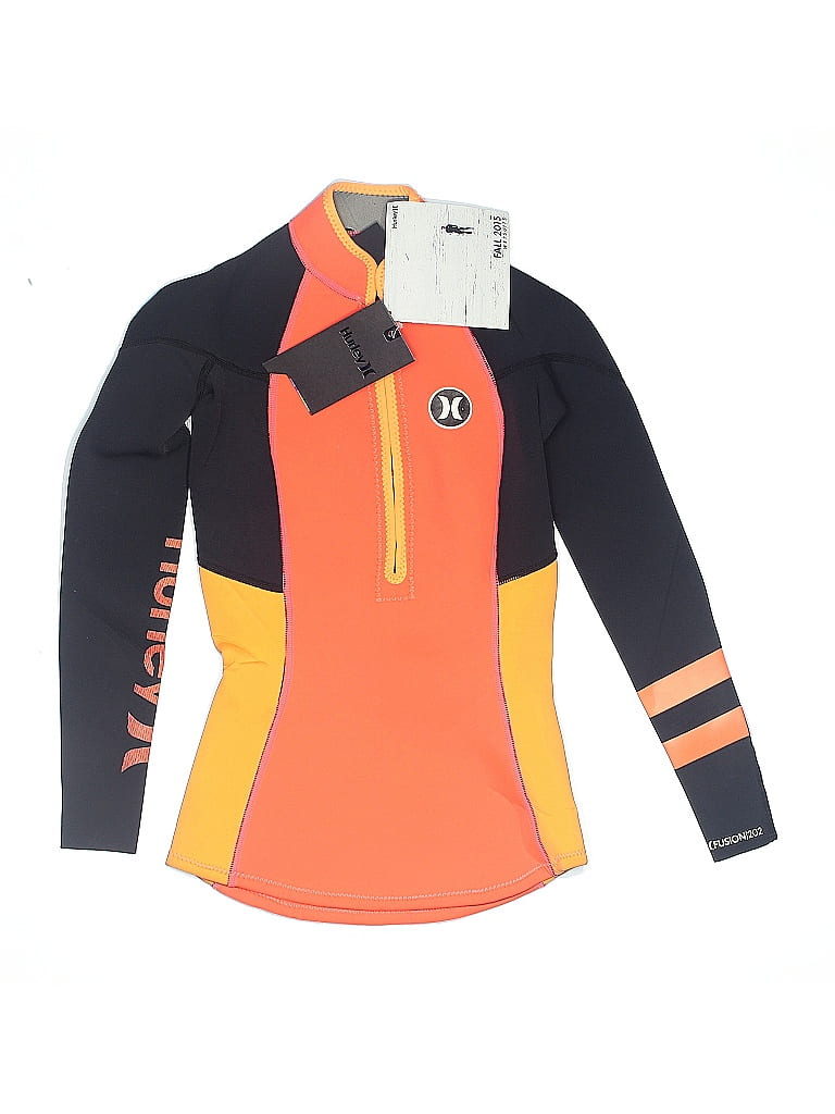 Hurley Orange Rash Guard Size 6 - 61% off | ThredUp