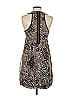 BCBGMAXAZRIA 100% Polyester Animal Print Brown Cocktail Dress Size XS - photo 2