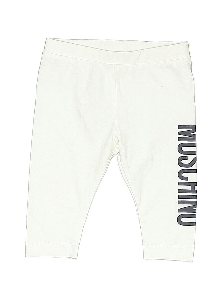 Pre-owned Moschino Babies' Active Pants In White