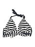 Kona Sol Stripes Ivory Swimsuit Top Size 30D - photo 1
