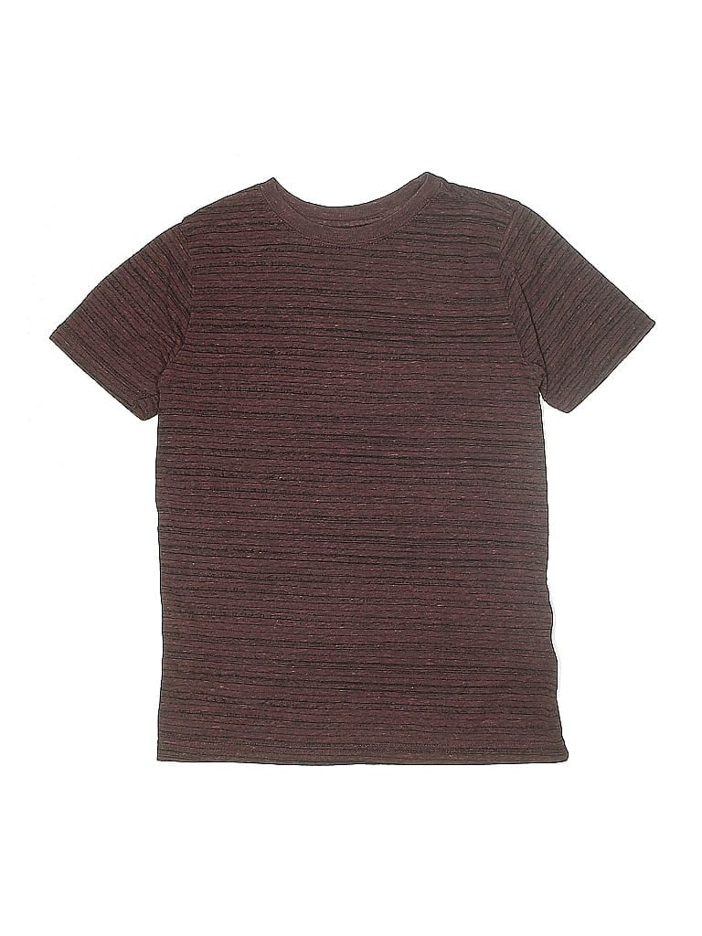 Pre-owned Threads 4 Thought Kids' Short Sleeve Henley Shirt In Brown