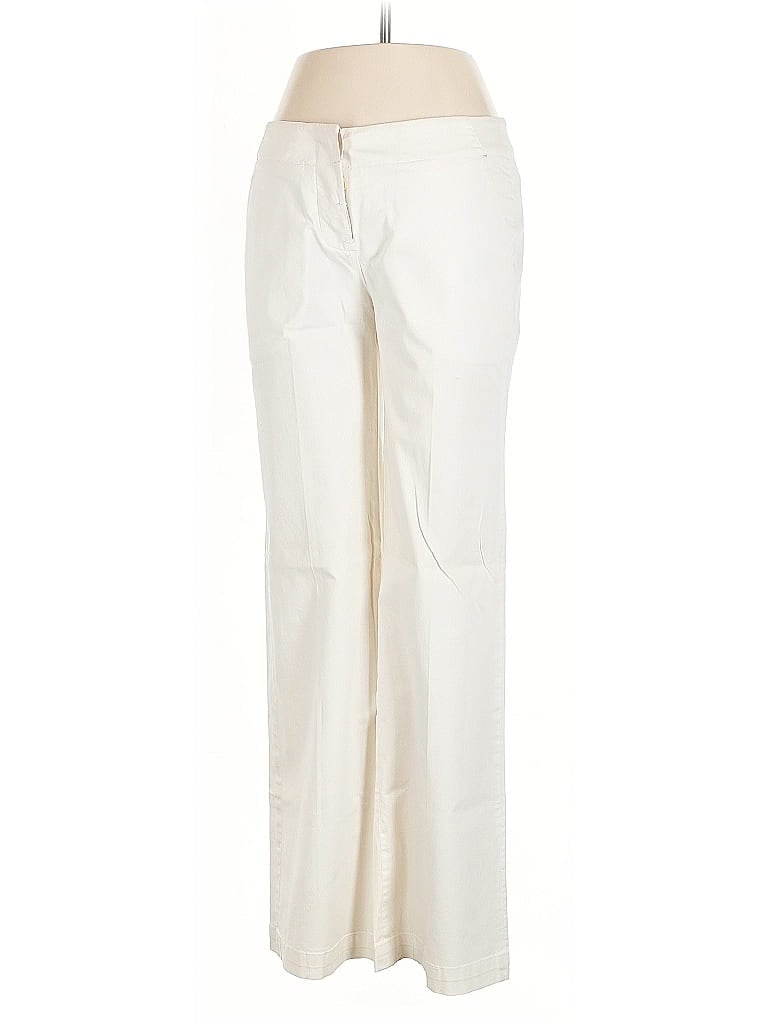 Pre-owned Max Studio Casual Pants In White