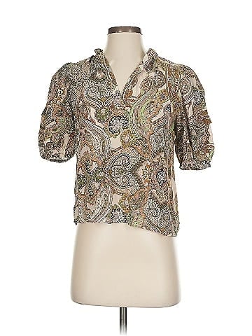 Elan Short Sleeve Blouse (view 1)