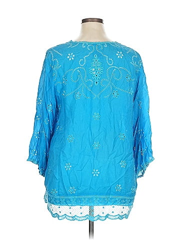 Johnny Was 3/4 Sleeve Blouse (view 2)